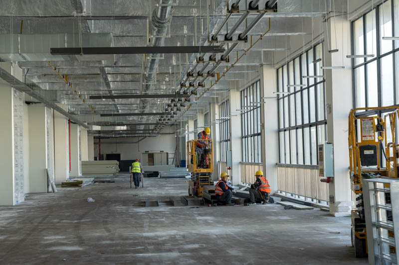 緊盯目標任務(wù) 加快施工進度 州國投集團快速推進信濠光電項目